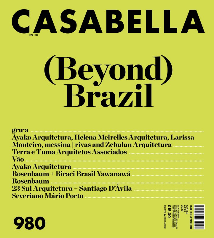 Casabella N.980 Aprile 2026