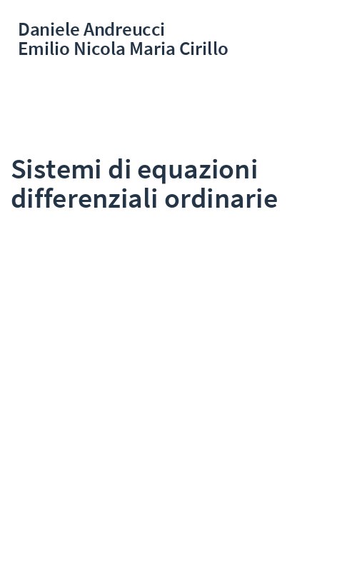 Sistemi di equazioni differenziali ordinarie