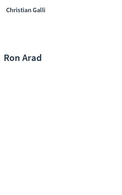 Ron Arad