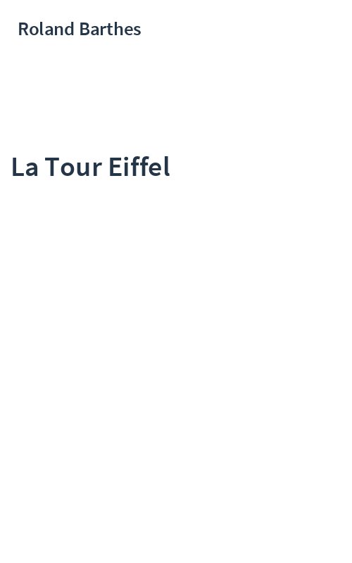 La Tour Eiffel