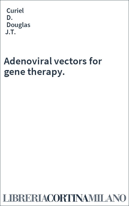 Adenoviral vectors for gene therapy.