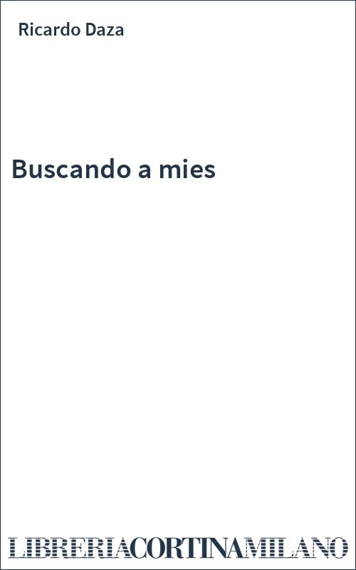 Buscando a mies
