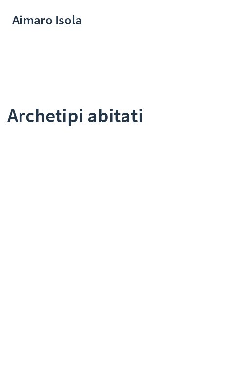 Archetipi abitati