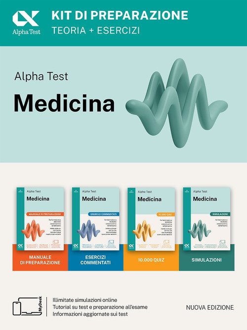 Alpha Test Medicina. Kit di preparazione