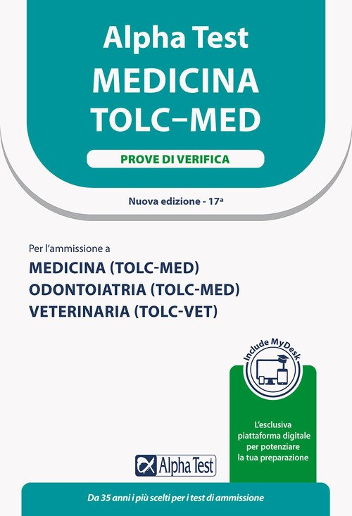Alpha Test. Medicina. TOLCMED. Prove di