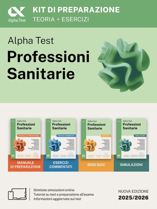Alpha Test. Professioni sanitarie. Kit di preparazione