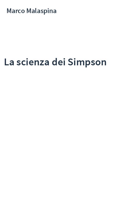 La scienza dei Simpson
