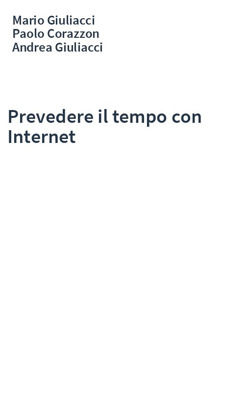 Prevedere il tempo con Internet