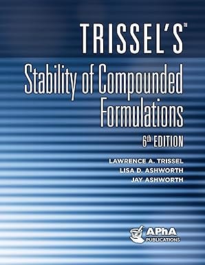 Trissel's Stability of Compounded Formulations