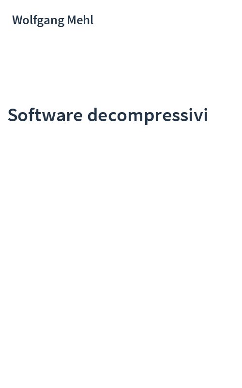 Software decompressivi