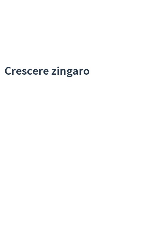 Crescere zingaro