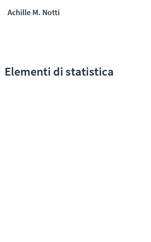 Elementi di statistica