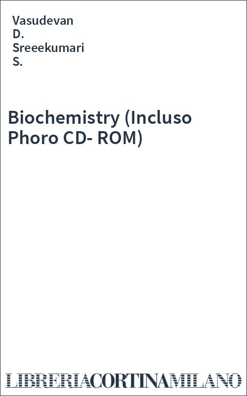 Biochemistry (Incluso Phoro CD-ROM)