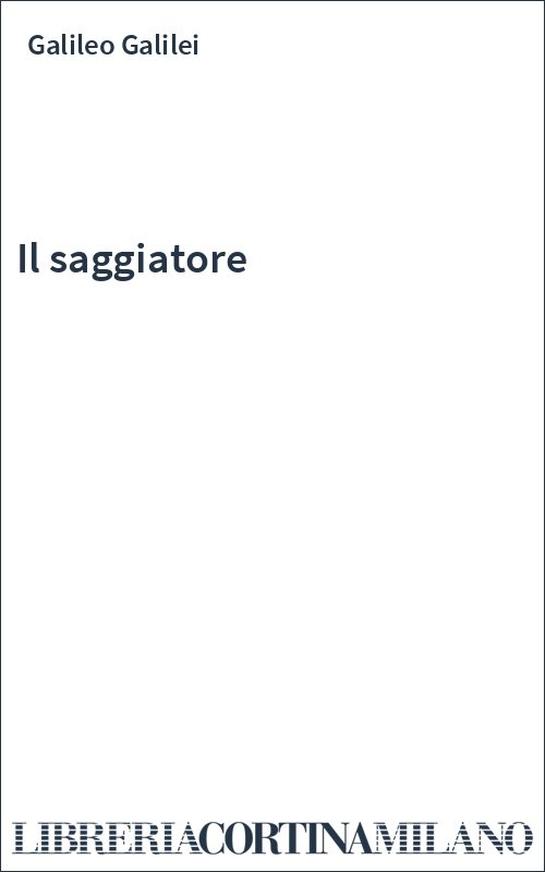 Il saggiatore