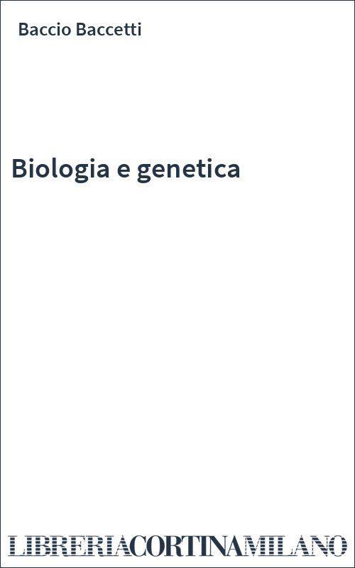 Biologia e genetica