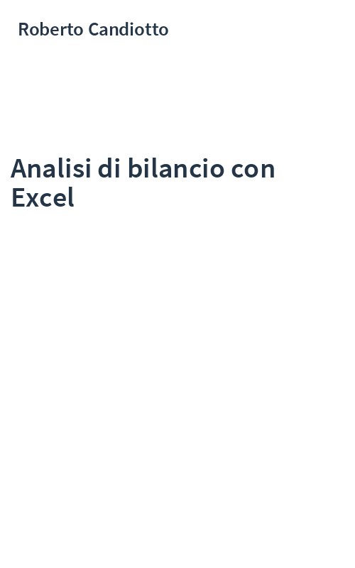 Analisi di bilancio con Excel