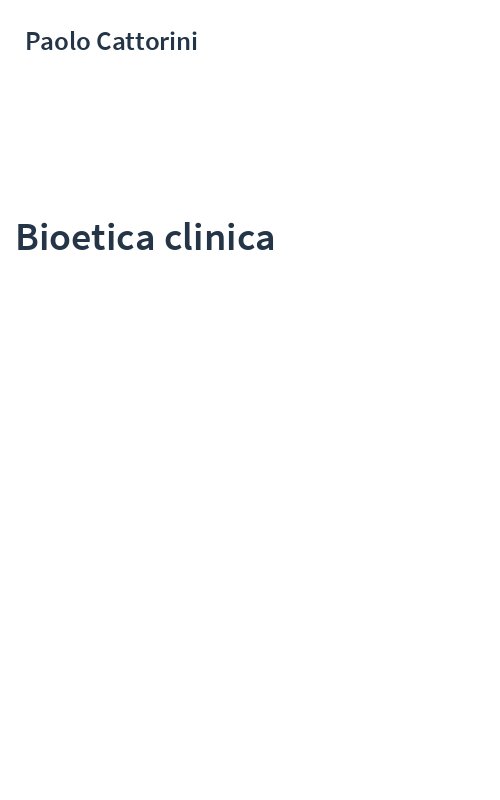 Bioetica clinica