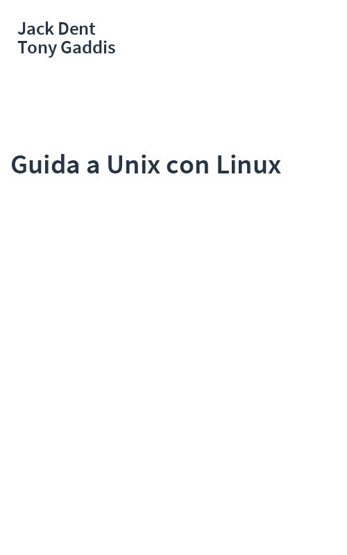 Guida a Unix con Linux