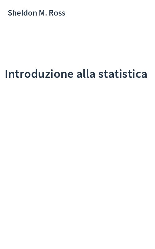 Introduzione alla statistica