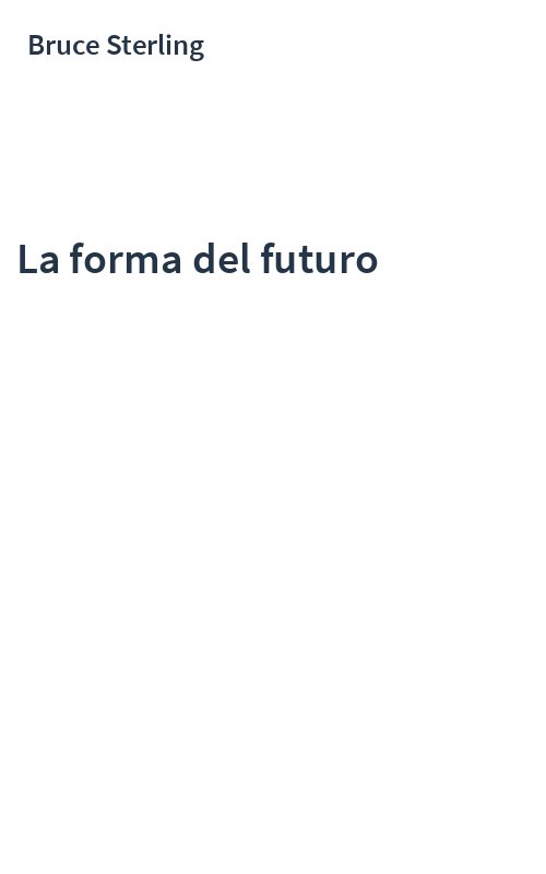 La forma del futuro