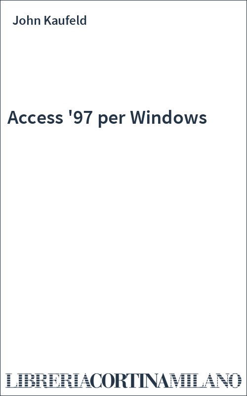 Access '97 per Windows
