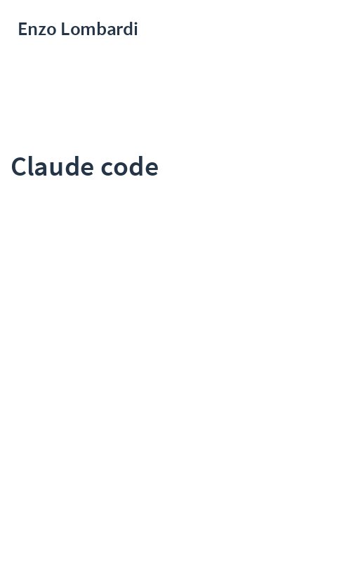 Claude code