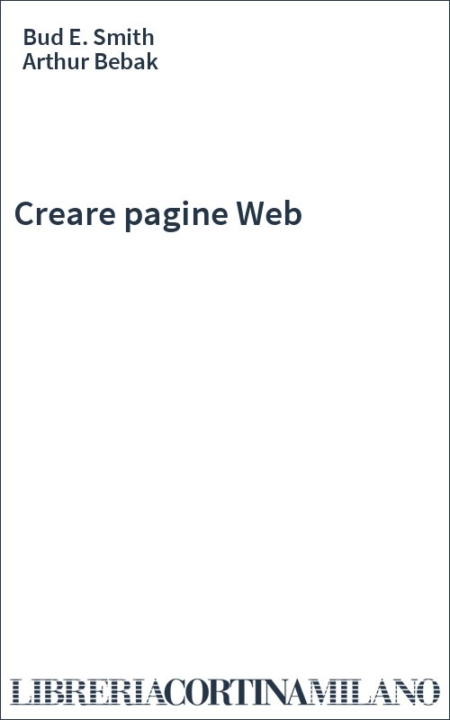 Creare pagine Web
