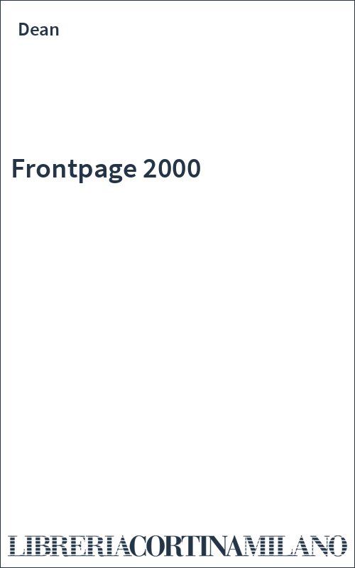 Frontpage 2000