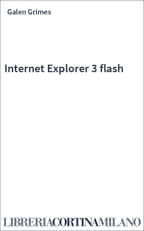 Internet Explorer 3 flash
