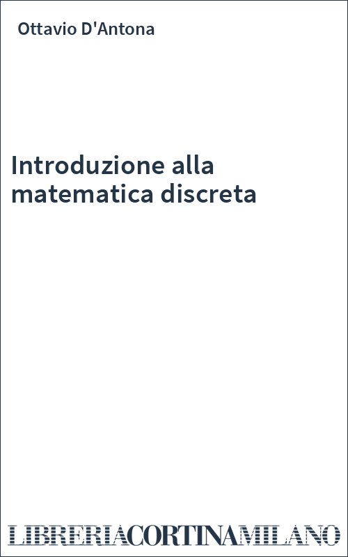 Introduzione alla matematica discreta