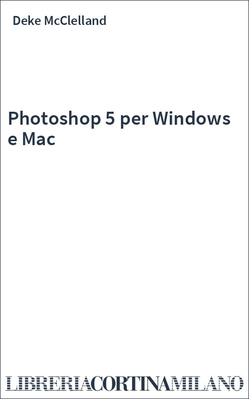 Photoshop 5 per Windows e Mac
