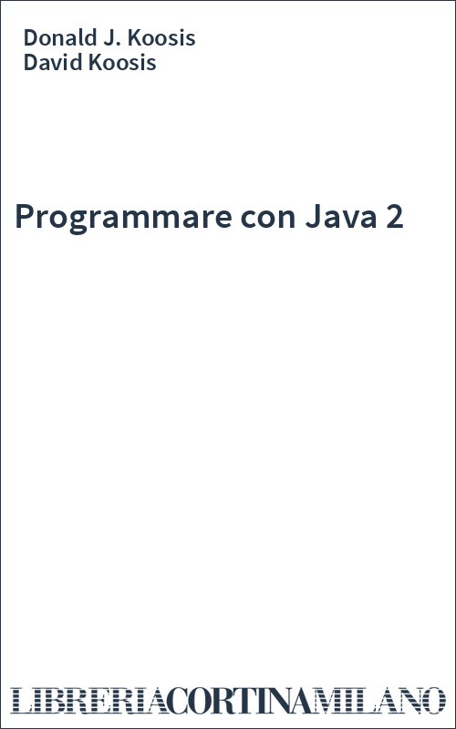 Programmare con Java 2