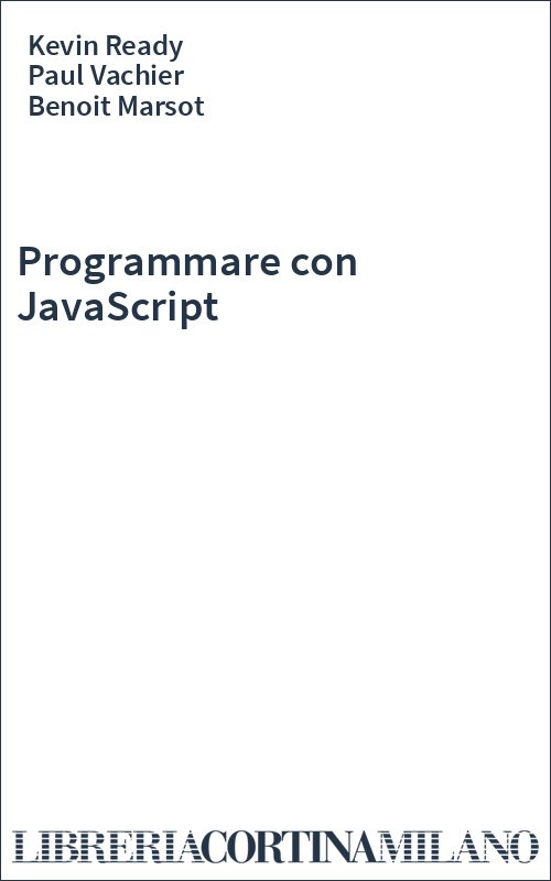 Programmare con JavaScript