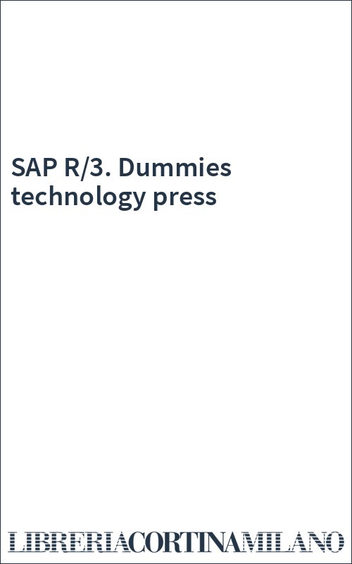 SAP R/3. Dummies technology press