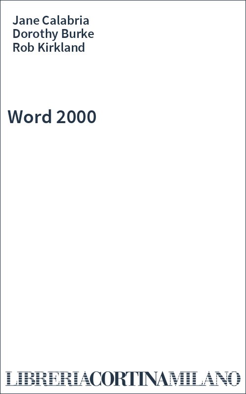 Word 2000