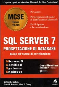 SQL Server 7. Progettazione di database