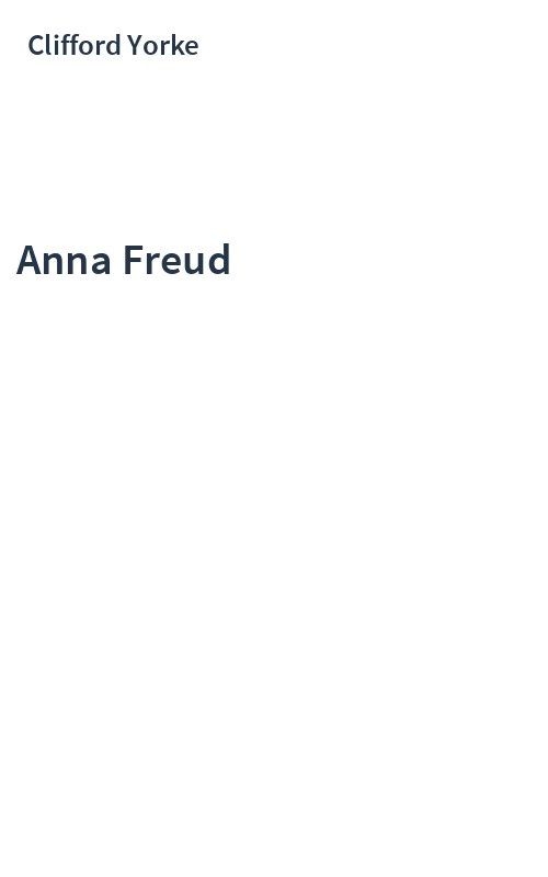 Anna Freud