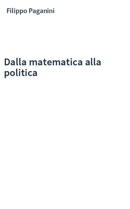 Dalla matematica alla politica