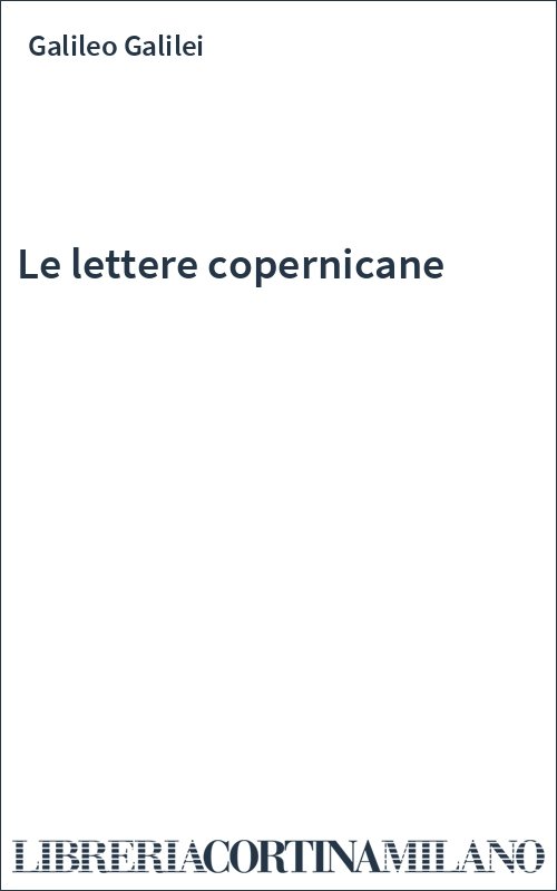 Le lettere copernicane