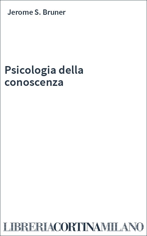 Psicologia della conoscenza