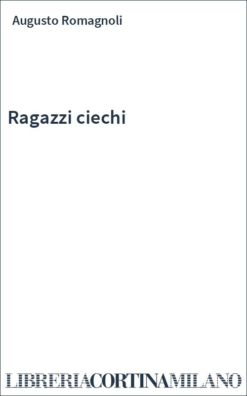 Ragazzi ciechi