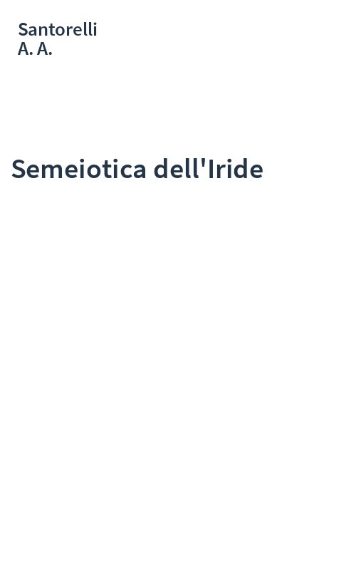 Semeiotica dell'Iride