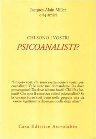 Chi sono i vostri psicoanalisti?