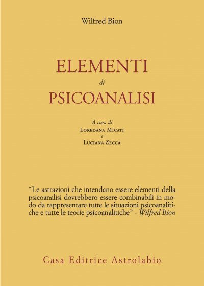 Elementi di psicoanalisi