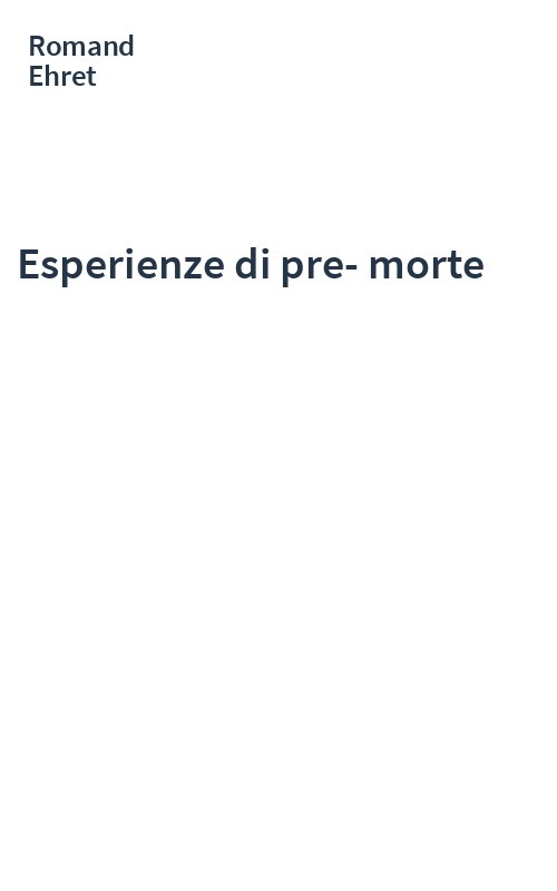 Esperienze di pre-morte