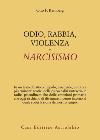Odio, rabbia, violenza e narcisismo