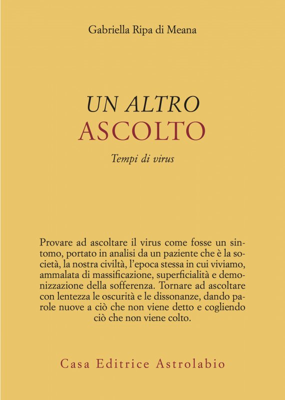 Un altro ascolto. Tempi di virus
