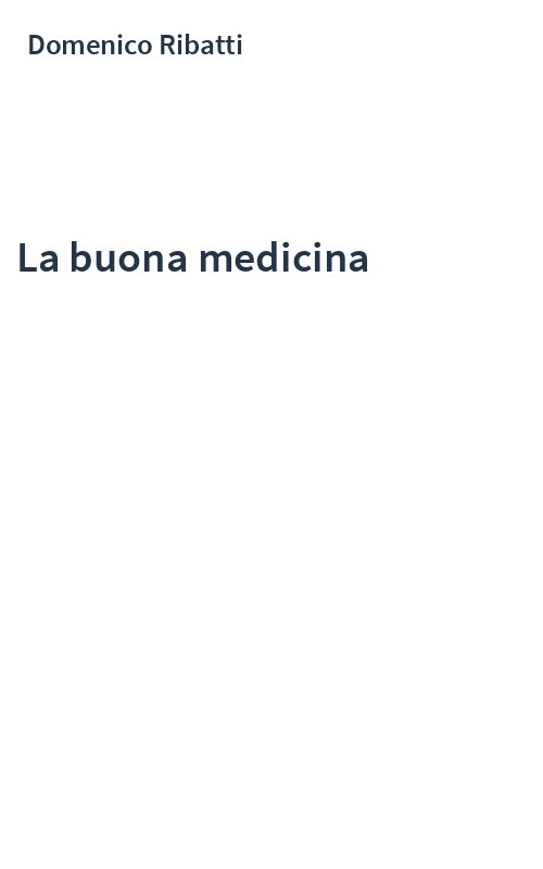 La buona medicina