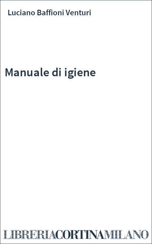 Manuale di igiene