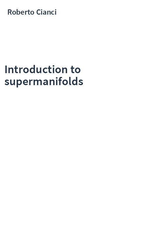 Introduction to supermanifolds